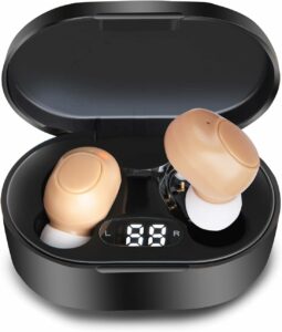 Cis miniature hearing amplifier