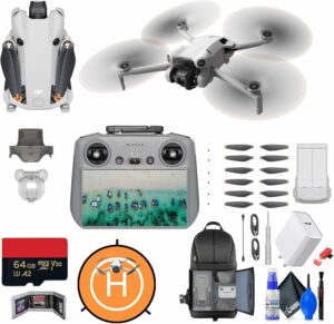 Dji mini 4 pro drone with rc 2 controller | 4k hdr camera with obstacle avoidance