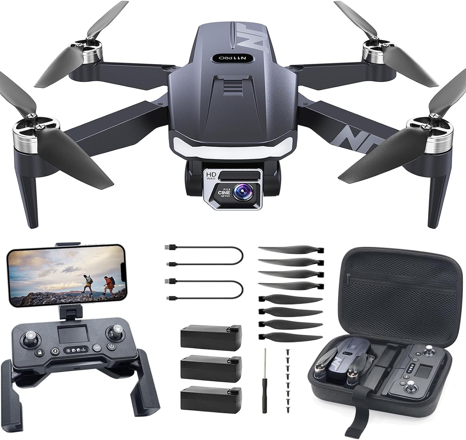 N11 PRO GPS Drone with 4K UHD Camera