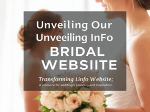 alt_text: Infographic promoting Bridal Info Website, a resource for wedding planning and inspiration.