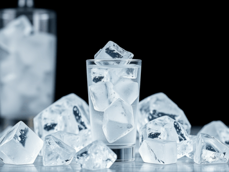 alt_text: Infographic on reverse osmosis, enhancing ice clarity, benefits, and maintenance tips for ice makers.