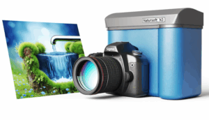 alt_text: Cover image for 'NaturSoft NS3 System Review' blending nature and technology with sleek device display.