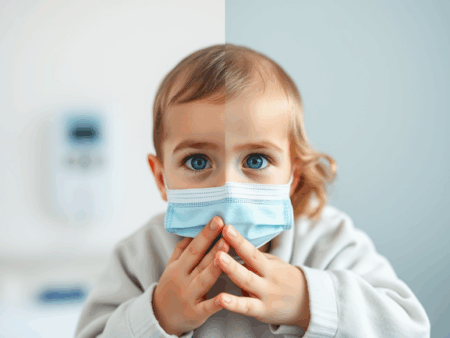 alt_text: A split image showing pediatric telemedicine's benefits and drawbacks, highlighting care and challenges.